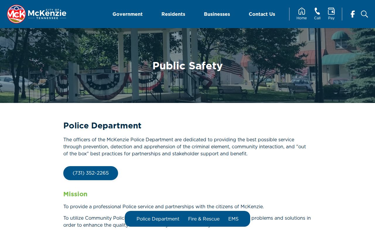 McKenzie court docket municipal dates and payment